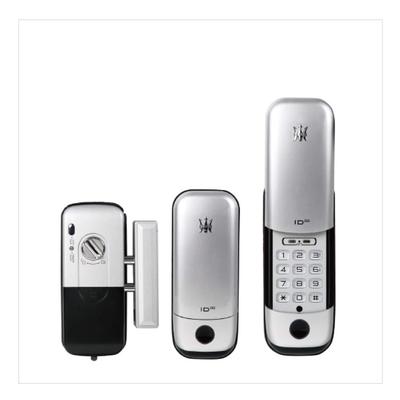 LOCKMAN Japan Digital Door 3 Вертикальный Внутренний Оснащенный Видео PIN-кодом Аварийной Установки Серебряный Замок, Цвета, Блок, Ключ, В комплекте, Тип,