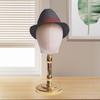 Bald Mannequin Head Display Model Male Holder Hat Rack Manikin for Scarf Hats Headdress