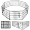 Enclos Pour Petits Animaux - Springos® - Pliable - Métal - 8 Panneaux - Hauteur 60 Cm