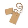 Smartphone Shoulder Double Type Claudio SOX018 CLAUDIO Genderless Smartphone Pouch Genuine Leather Shoulder Bag Wallet Pochette Mini Pochette Beige