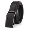 PULO Alloy Automatic Buckle Fashionable Men's Genuine Leather Belt High-end Simple Belt