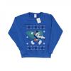 Womens/Ladies Mickey Mouse Christmas Tree Sweatshirt