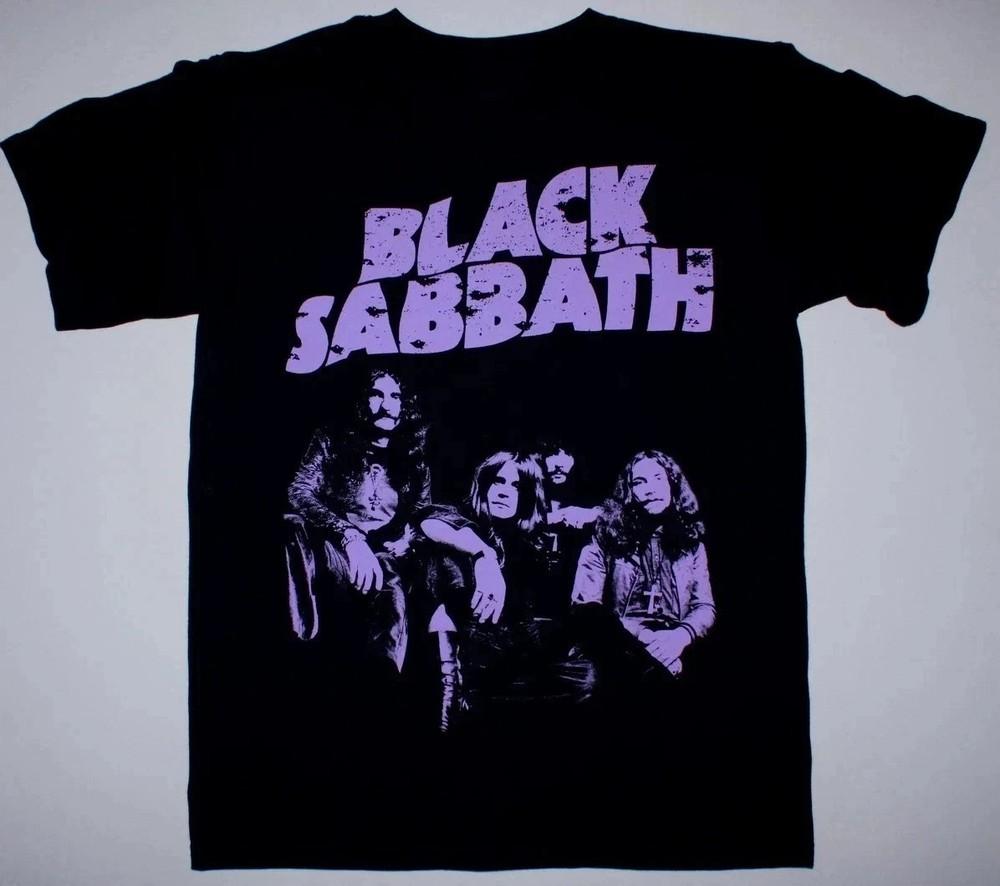 BLACK SABBATH Группа Черная Короткий рукав Черная Мужская S - 4XL Унисекс Футболка