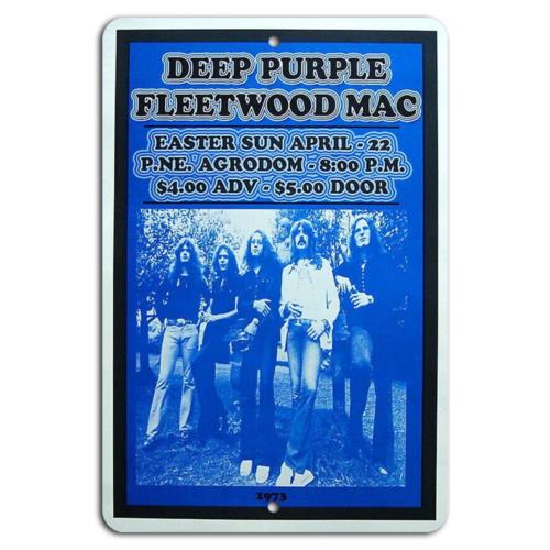 Easter Rock Extravaganza Deep Purple Fleetwood Mac Aluminum