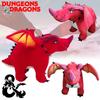 Плюшевая игрушка Красный Дракон из Dungeons & Dragons Идеальный подарок для фанатов!