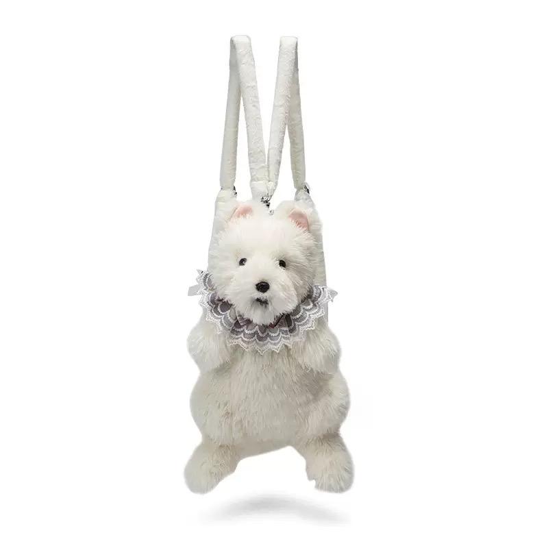 Милый рюкзак с имитацией кошки, дизайнерский, женский, кавайный, из мягкого плюша, модный, кошелек-рюкзак для женщины, школьная сумка, подарок для девочек