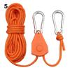 Camping Tool Fixed Buckle Pulley Ratchet Hangers Tent Rope Tensione Adjustable Rope Fastener