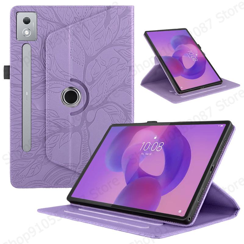 Чехол для Lenovo Idea Tab Pro Case tb373fu 360 Вращающийся PU Кожа Подставка Планшет Funda Для Idea Tab Pro 12.7 Чехол Обложка