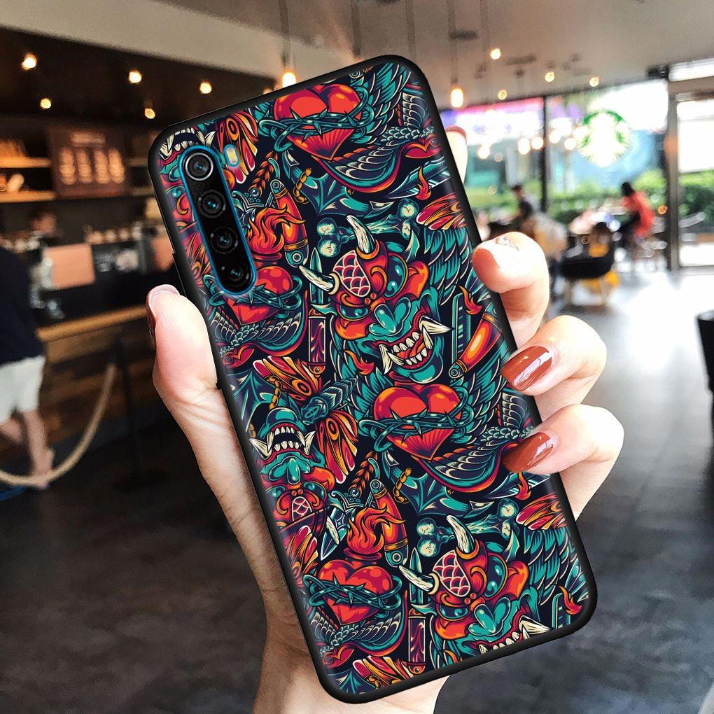 Чехол в японском стиле Art Samurai Couqe для Xiaomi Redmi 9 9C NFC 9T 10 10C 6 7 8 A K40 K50 Pro Plus Soft Shell Cover Cases Fundas