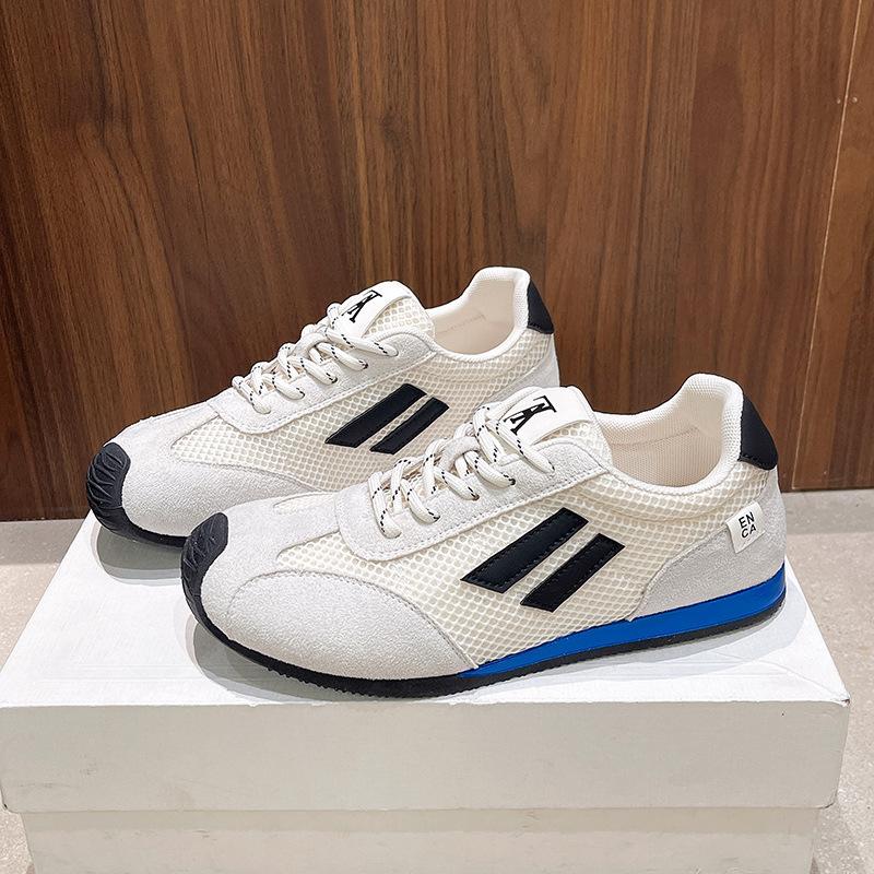 Дышащий дизайн в новой нише немецких тренировочных кроссовок с повышенной высотой, сетчатая расцветка, женские осенние, для активного отдыха, пеших прогулок, досуга, Форрест Гамп