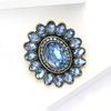 High-Grade Alloy Rhinestone Small Sunflower Brooch Exquisite Creative Women'S Clothing Corsage Jewelry Pin
