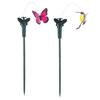 High Quality Artificial Beautiful Solar Hummingbird Flying Butterfly Garden Decoration Ornament
