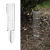 120ml Rain Gauge Dual Scale Plastic Rain Gauge Outdoor Rain Measuring Tool