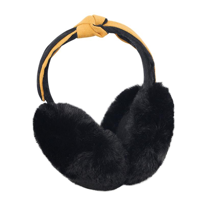1 шт. модные складные наушники мягкие плюшевые обручи для волос имитация меха кролика ушные вкладыши