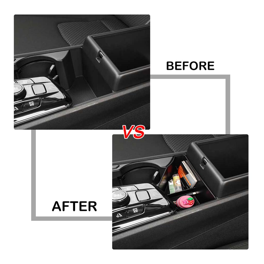 Для Kia Sportage 5-го поколения 2025 2025 Органайзер-лоток для центральной консоли, хранение, вставка в подлокотник, АБС, аксессуары для дополнительного хранения в автомобиле