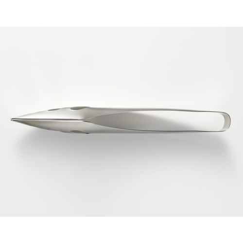 Oaks Raye Fingertip Server Tongs, Easy to Serve While Sitting, Stainless Steel, Made in Japan, LS1514