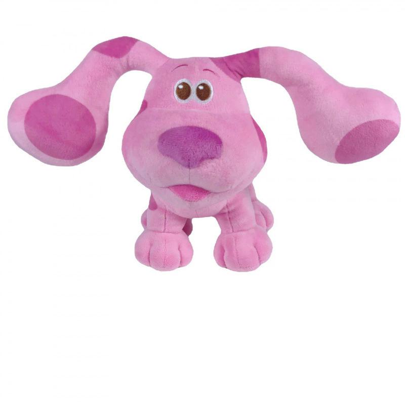 20cm Large Blue's Clues & You! Beanbag Plush Doll Blue Pink Dog Soft Stuffed Toys Cute Christmas Plush Toys Pillow for Kids Gift