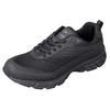 Walking Shoes 4e Zipper Running Sneakers DM2020 Black Cm 4E [Dunlop Refined] Men's 24.5