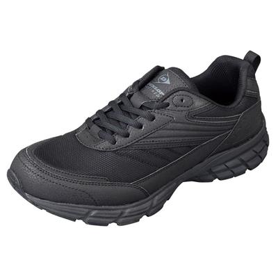 Кроссовки для ходьбы 4e Zipper Running Sneakers DM2020 Black cm 4E [Dunlop Refined] Men's 24.5