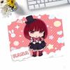 Игровой коврик для мыши Oshi No Ko Ai Hoshino, маленький, с заблокированным краем, для геймеров, коврик для компьютерного стола, прямоугольный, противоскользящий, резиновый