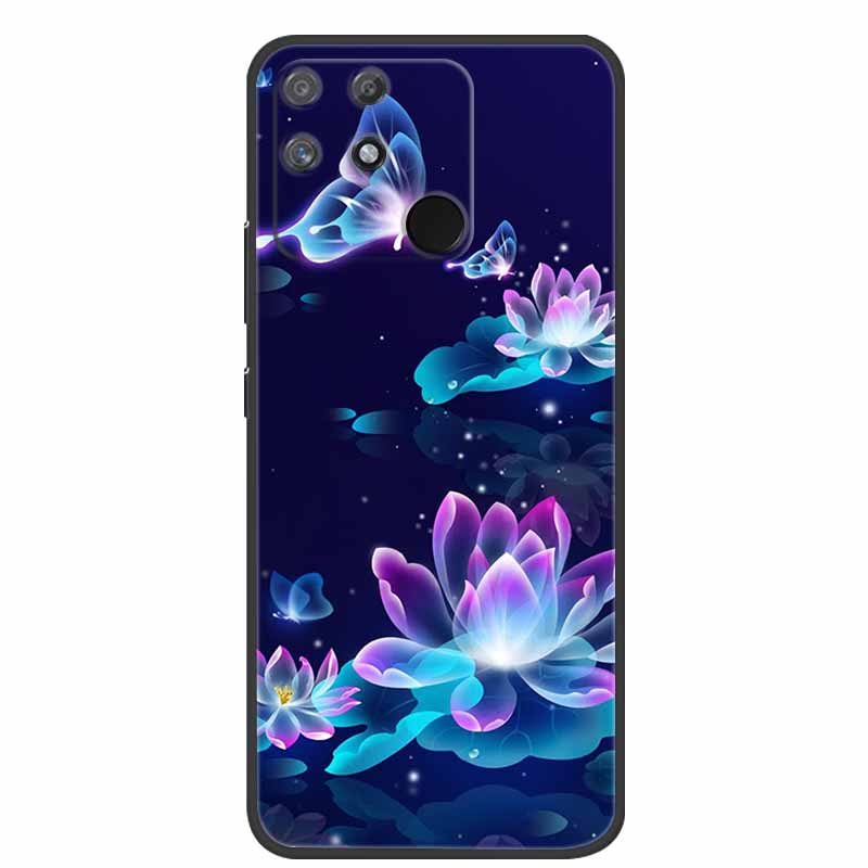 For Redmi 10C Case Redmi10C Black Soft Silicone Phone Case For Xiaomi Redmi 10C Back Cover Case Redmi 10 C Power Funda POCO C40