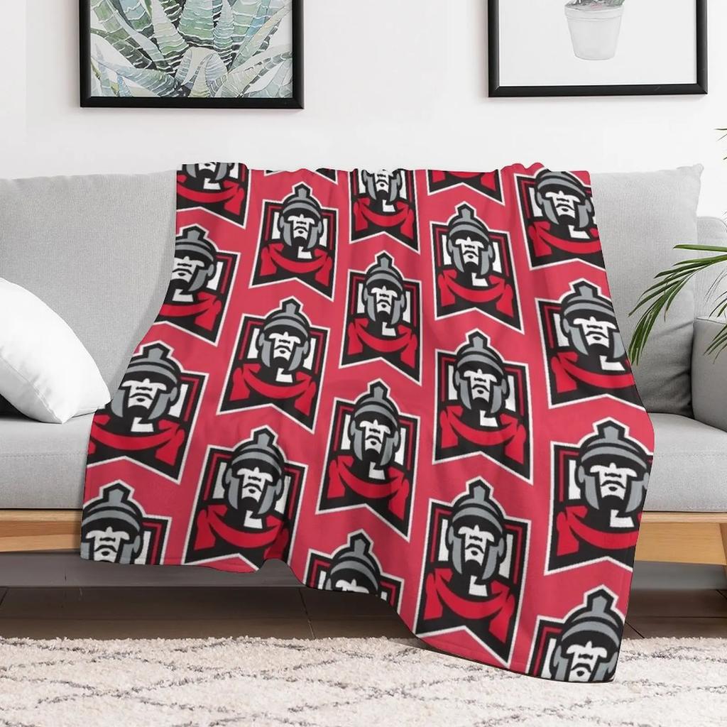 ESU Warriors Throw Blanket Thin Soft Blanket for Summer Night Sleeping