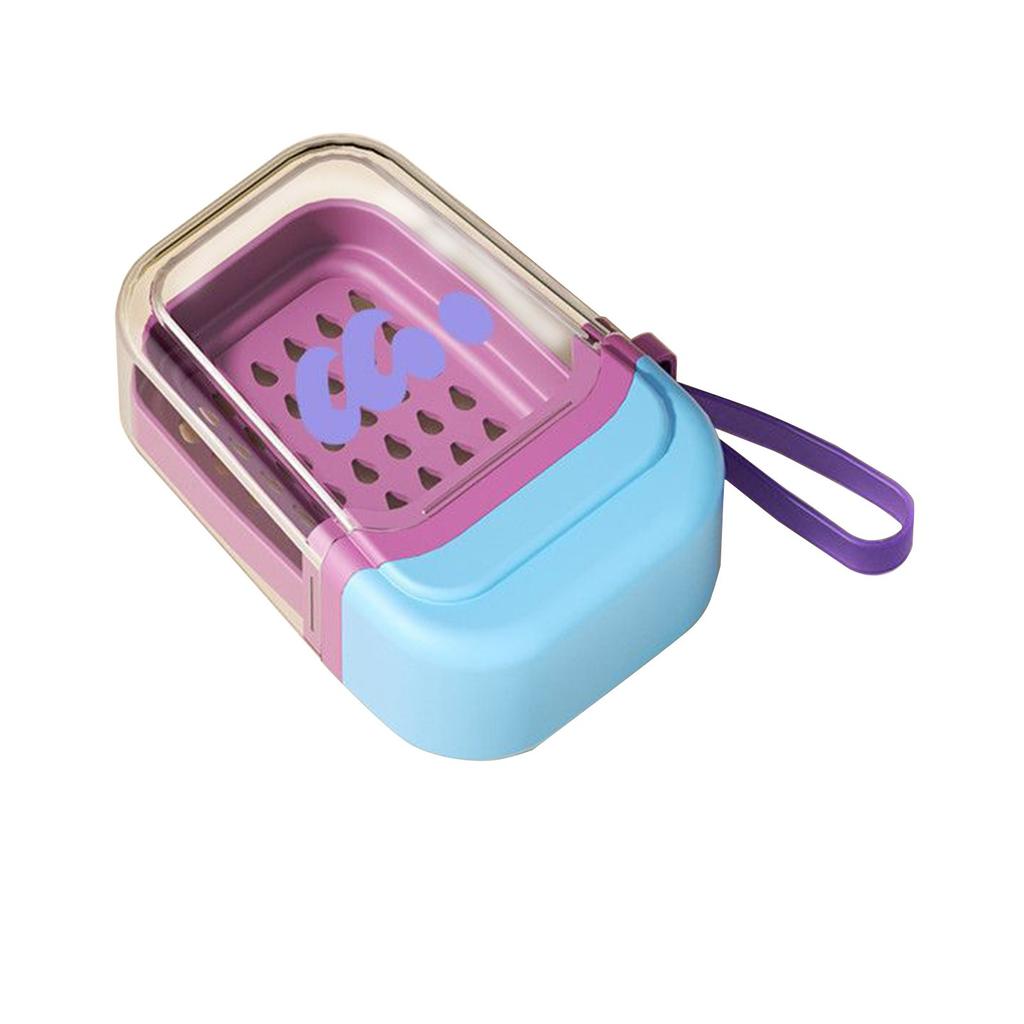 Портативная дорожная мыльница Новая креативная дорожная специальная двухслойная с крышкой герметичная мыльница