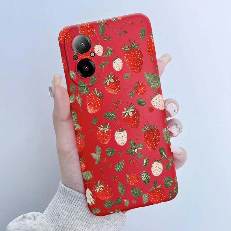 For Realme C67 4G RMX3890 Phone Case Butterfly Flower Girl New Design Soft Silicone TPU Back Housing for Oppo RealmeC67 Covers