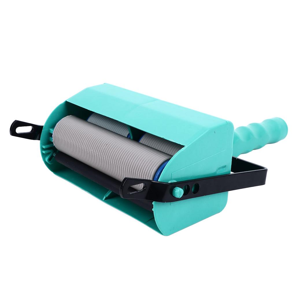 Knurling Decorating Machine 5in Double Color Anti Slip Handle Widely Used Wall Pattern Tool for