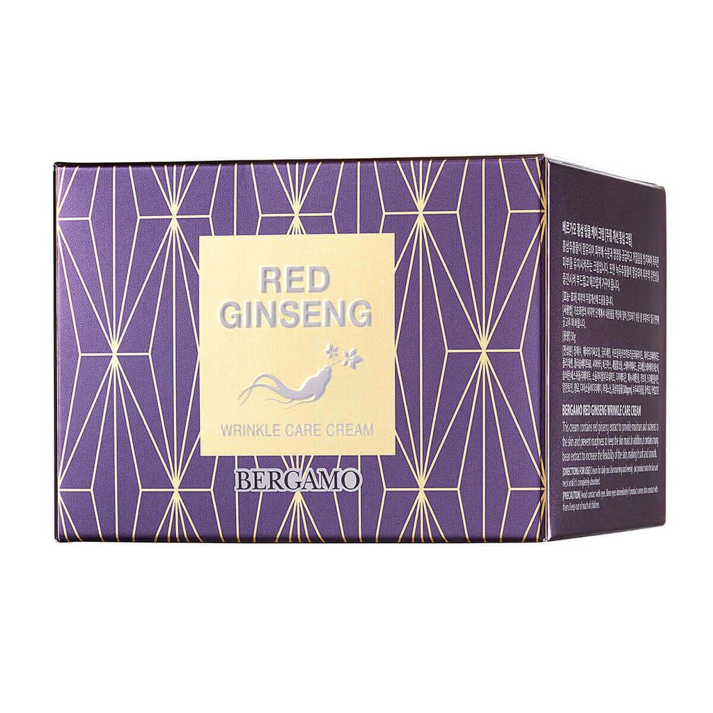 Bergamo Red Ginseng Cream 50 мл - Крем для лица против морщин RED GINSENG