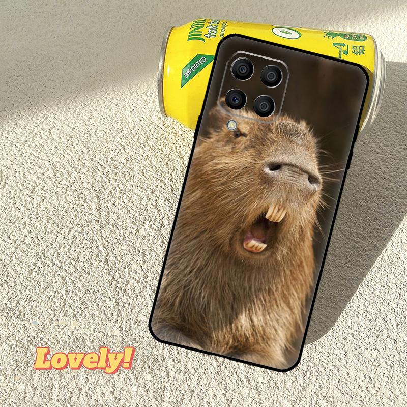 Capybara Animal Case For Samsung Galaxy M31 M56 M13 M33 M53 M15 M35 M55 M06 M16 M36 M12 M32 M52 M14 M34 M54