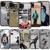 Чехол T176 Street Art Banksy Graffiti для iPhone 13 12 Mini 11 Pro XS Max XR X 8 7 6 6S Plus 5 5S SE 2020