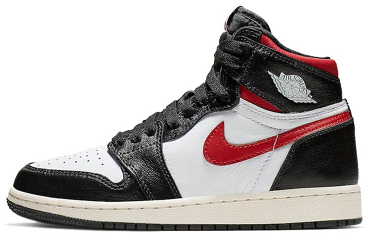 Jordan 1 Ретро Высокие Черные Gym Red GS 575441-061