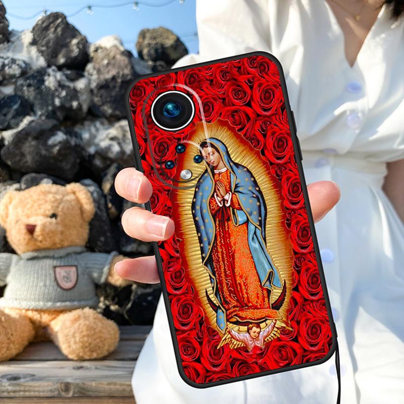 Чехол Virgen De Guadalupe Virgin Mary для Honor X8a X9a X6a X7a X6 X7 X8 X9 X9b X8b Honor 70 50 90 Lite Magic 5 6 Pro