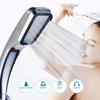 300 Holes High Pressure Shower Head Water Saving Flow With Chrome ABS Rain Spray Nozzle Bathroom Accessories