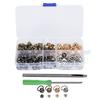 ORing Ball Post Rivet Set DIY Leather Craft Clothes Bags Phone Shell Accessories