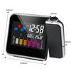 Color Display Clock With Time Projection Weather Station Rotatable Table Clock Digital Alarm Clock
