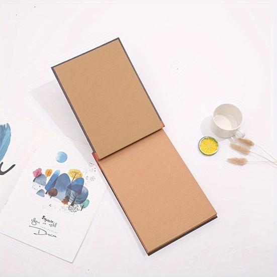 Adventure Book Scrapbook Handcrafted Photo Album with Pocket Retro Diary DIY Travel Journal Gift for Couples Anniversary Weddings Birthday Christmas