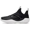 Light Cavalry 9 Comfortable Casual Shock Absorption Non-Slip Wear-Resistant Low-Top Basketball Shoes Men Sneaker Black White 112421610-2