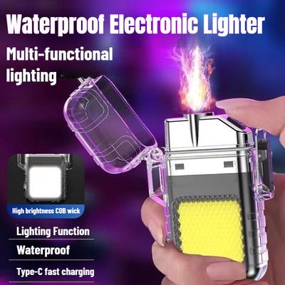 Горячая распродажа перезаряжаемый фонарик многофункциональный COB рабочий свет светодиодный мини-фонарик брелок свет освещение прикуриватель