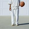 Adidas Originals Vintage Knit Basketball Pants 02 Unisex Bottoms White IA3454