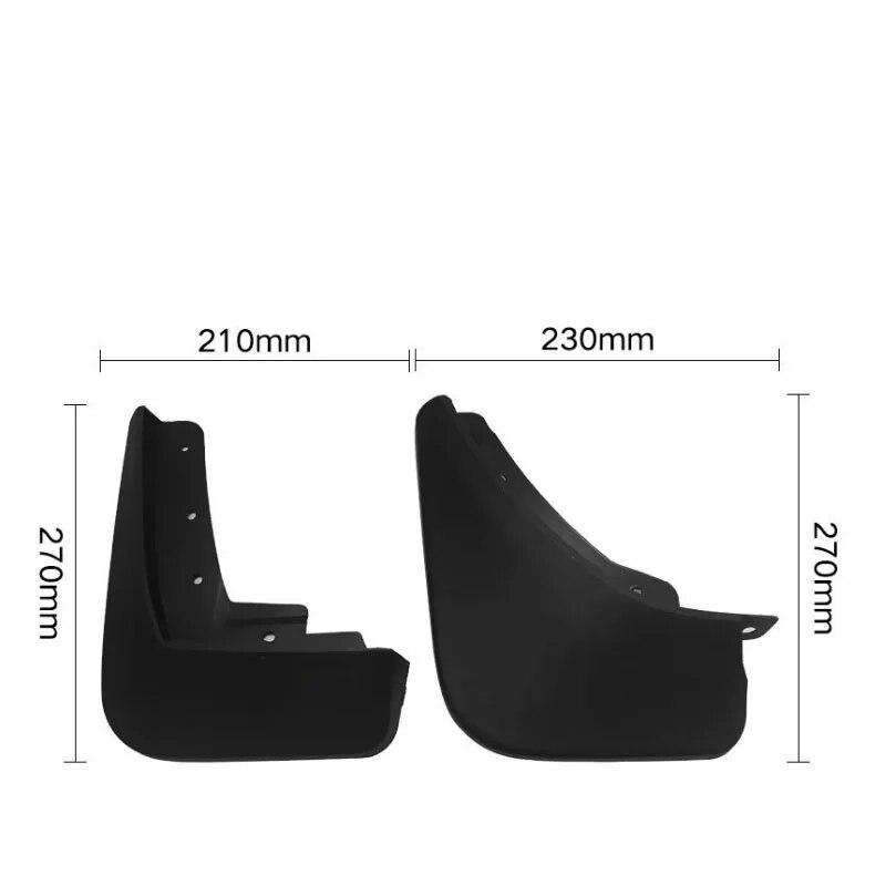 Брызговики для Mercedes Benz GLA-брызговик брызговик крыло брызговики АВТОМОБИЛЬНЫЕ АКСЕССУАРЫ AUTO STYLINE