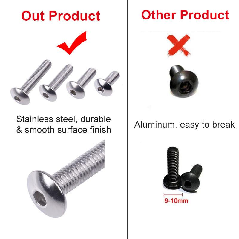 Комплект болтов для обтекателя мотоцикла, винты корпуса, гайки из нержавеющей стали для Suzuki GSXR1000 GSX-R1000 2007-2008 K7 K8