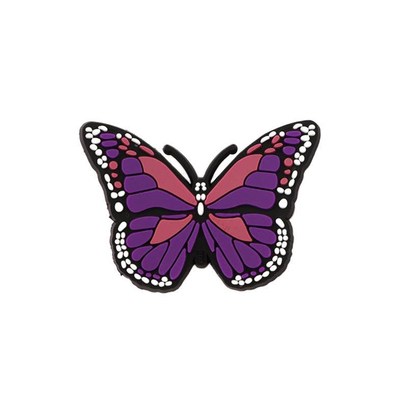 Новые 1 шт. Шармы для обуви в виде бабочек Летние украшения для обуви Джинсы для девочки мальчика Дизайнерские женские аксессуары для обуви Шармы-пины для обуви