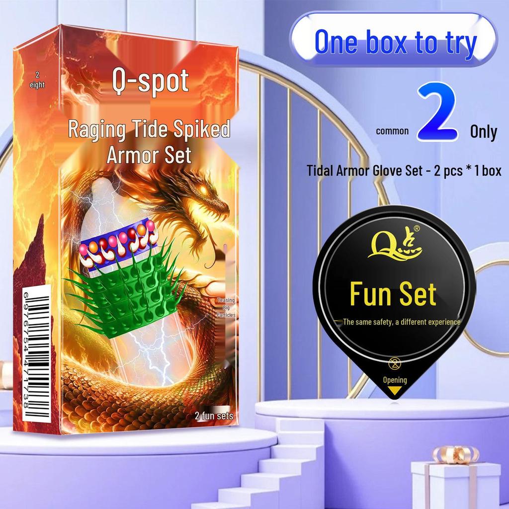 Q-Point Ultra-Thin 001 Long-Lasting Pleasure Delay Condoms with Hyaluronic Acid