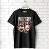 Motley Crue Театр Боли Маски Драмы Мужская Футболка Хэви-метал Рок-концерт