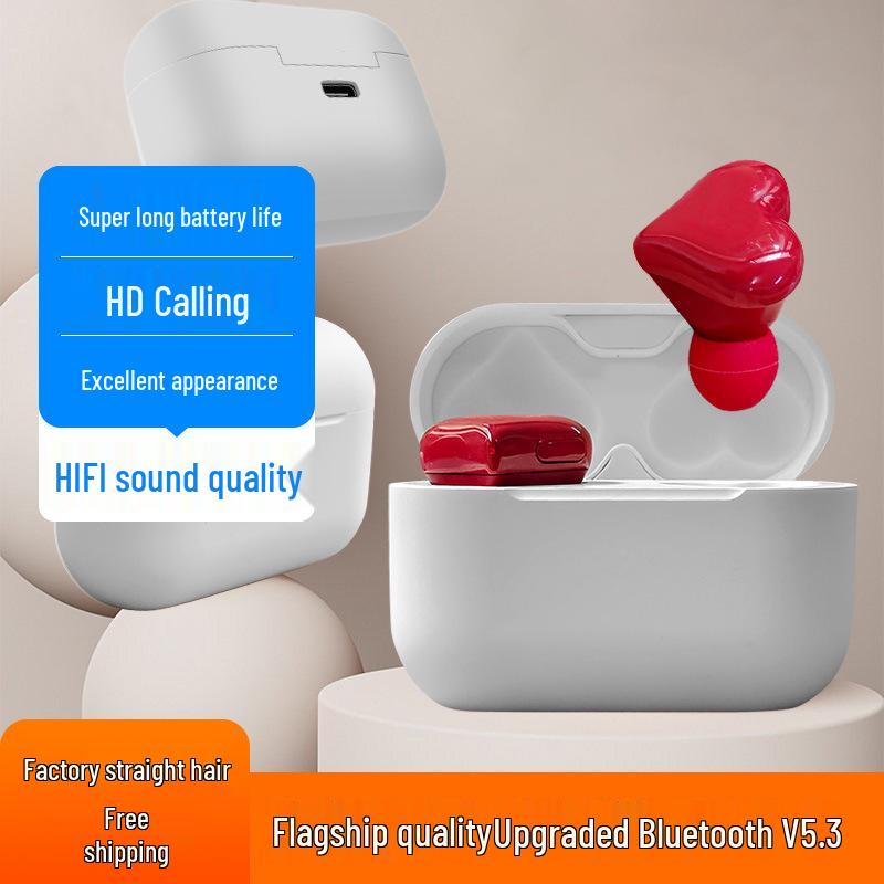 Heartbuds520: Bluetooth-наушники в форме сердца - Креативный подарок на День святого Валентина для нее