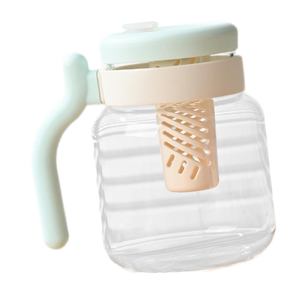 Стеклянная кружка для заваривания чая с ситечком, бутылка для воды 950 мл для пикников и тренировок