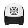 Personalized West Coast Iron Cross Choppers Baseball Cap Outdoor WoUnisex Unisex's Adjustable Trucker Hat Spring Snapback Caps