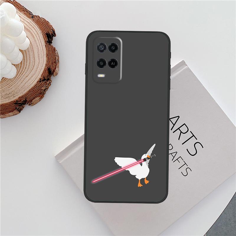 Untitled Goose Duck Game Case For Oppo A15 A80 A60 A40 A94 A54 A98 A78 A18 A38 A58 A16 A76 A96 A17 A77 A74 A57S Cover